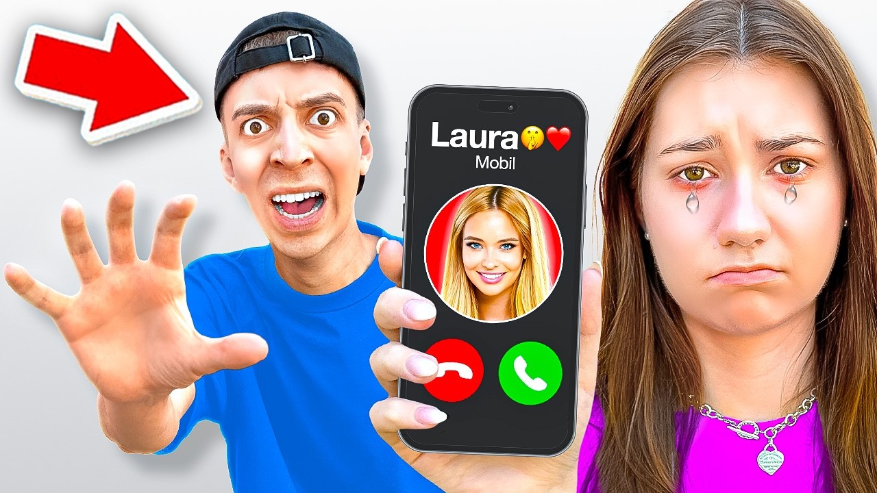 meine FREUNDIN durchsucht HEIMLICH mein HANDY! 😳 (geht schief)
