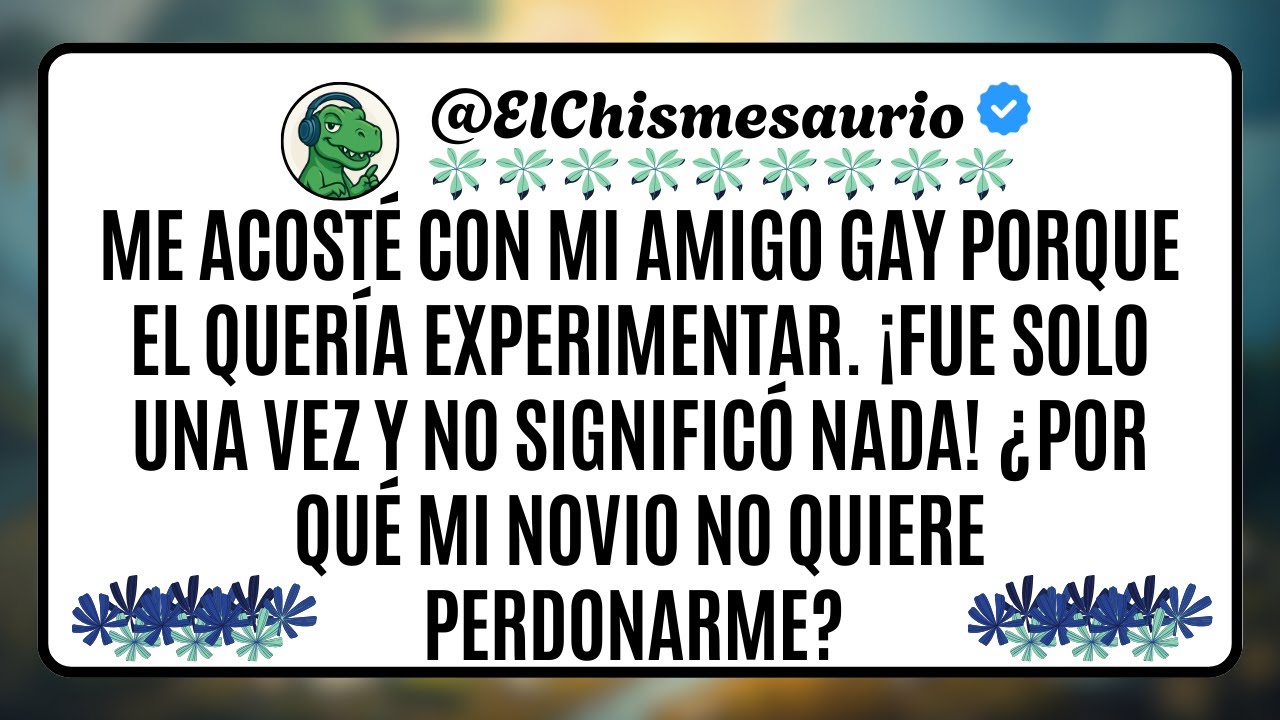 Me acosté con mi amigo gay porque el quería experimentar. ¡Fue solo una vez y no significó nada!