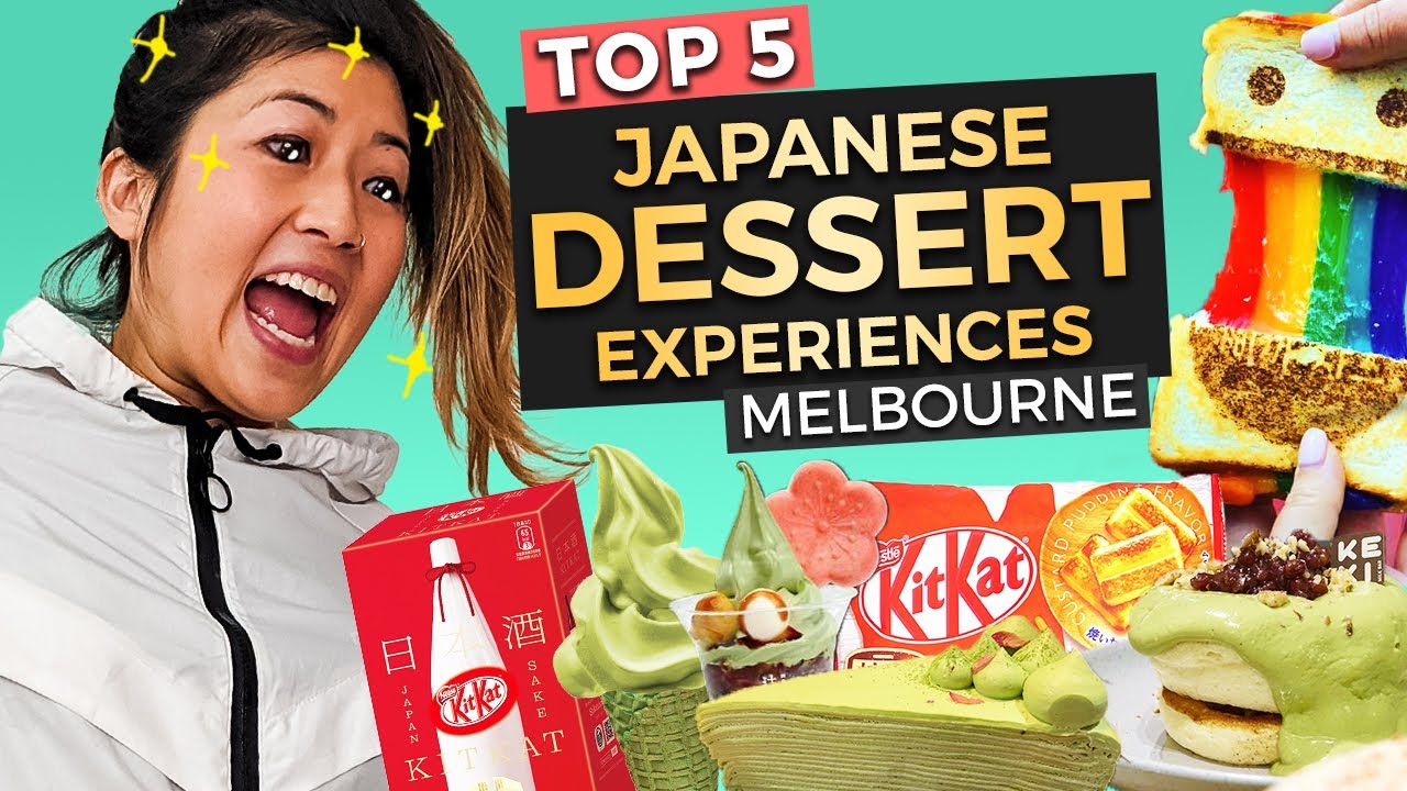 TOP 5 Japanese Dessert & Sweets in Melbourne