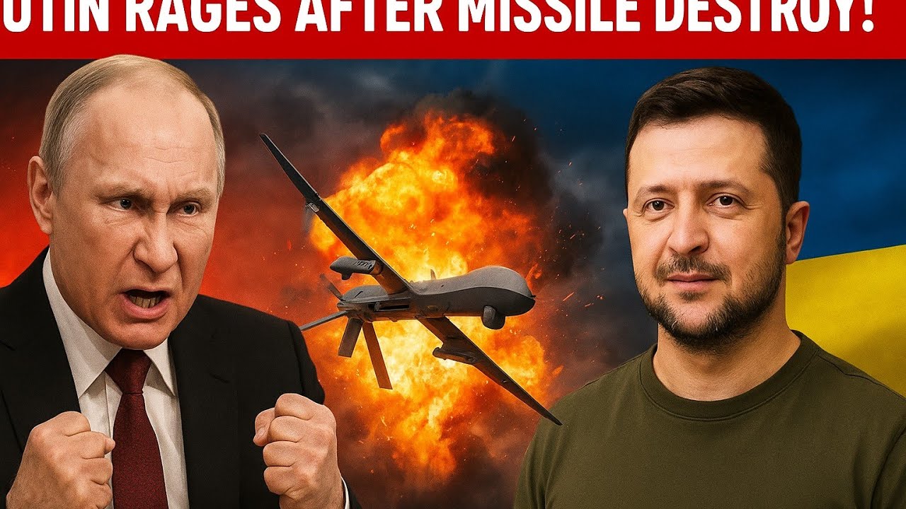 Putin Furious as Ukraine Destroys His Stealth Missile with Cheap Tech