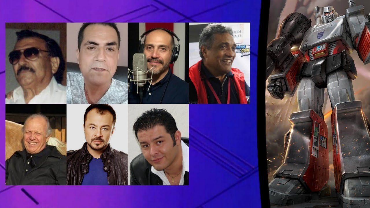 Todos los actores de doblaje de Megatron