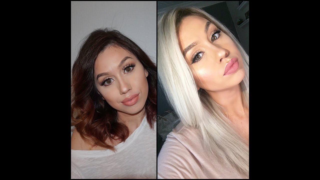 How to: Bleaching, toning your hair + shadow roots at home!