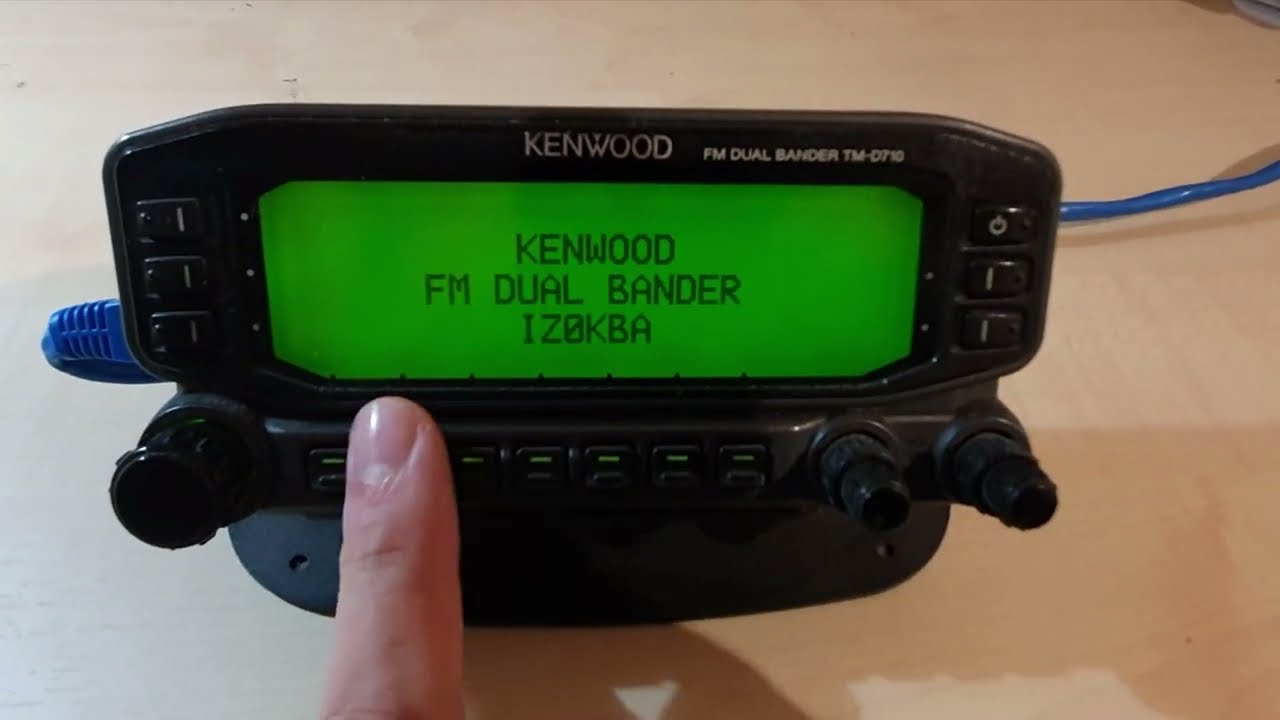 Pulizia encoder rotativo TM-D710