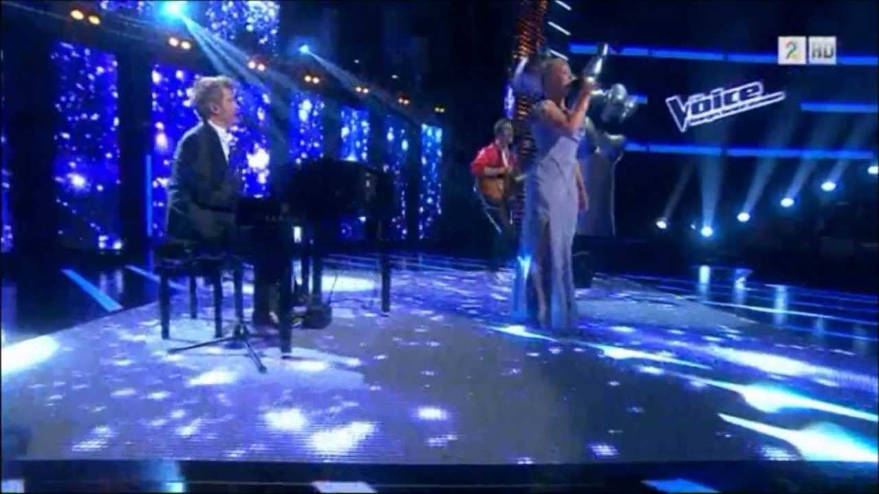 The Voice Norge 2012 - Mentorene og Finalistene - Finale - Because the night [HD]