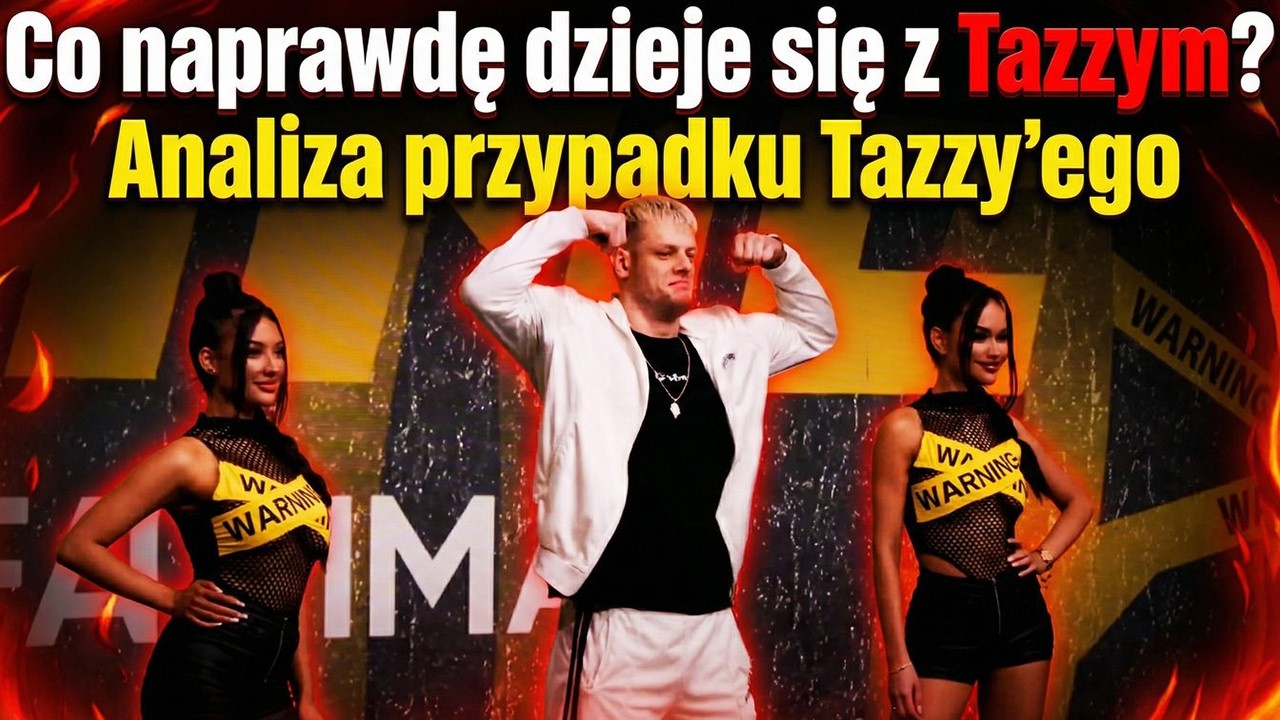 Niepokojące zachowanie Tazzy'ego na live. 