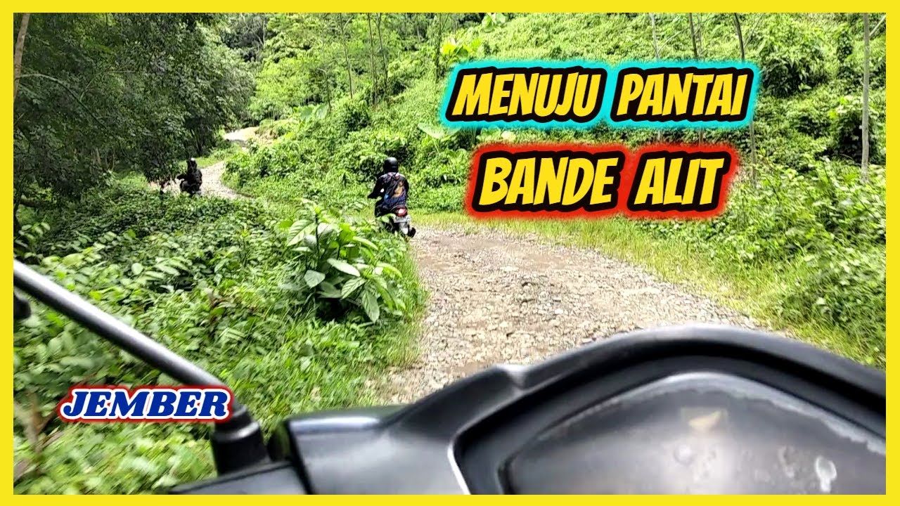 Situasi Jalan Menuju PANTAI 