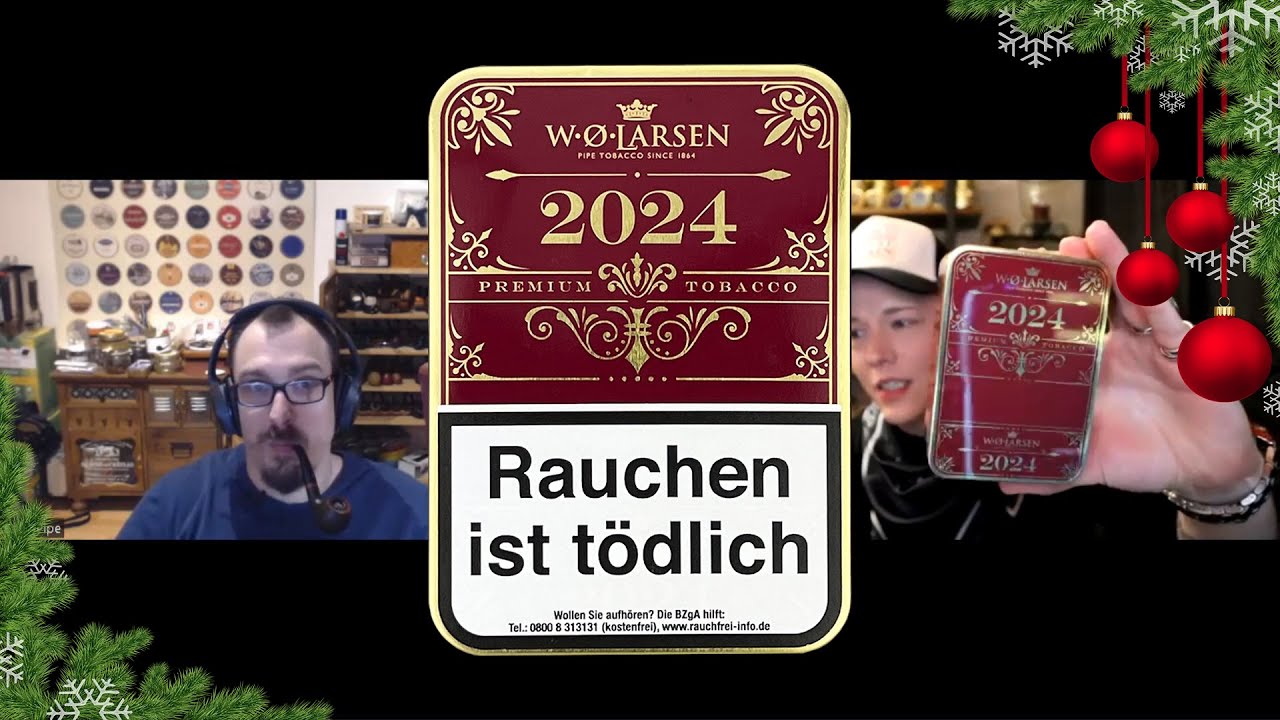 Smoky Xmas: Ein weihnachtliches Rauchvergnügen? W. Ø. Larsen 2024 mit EaglePipe