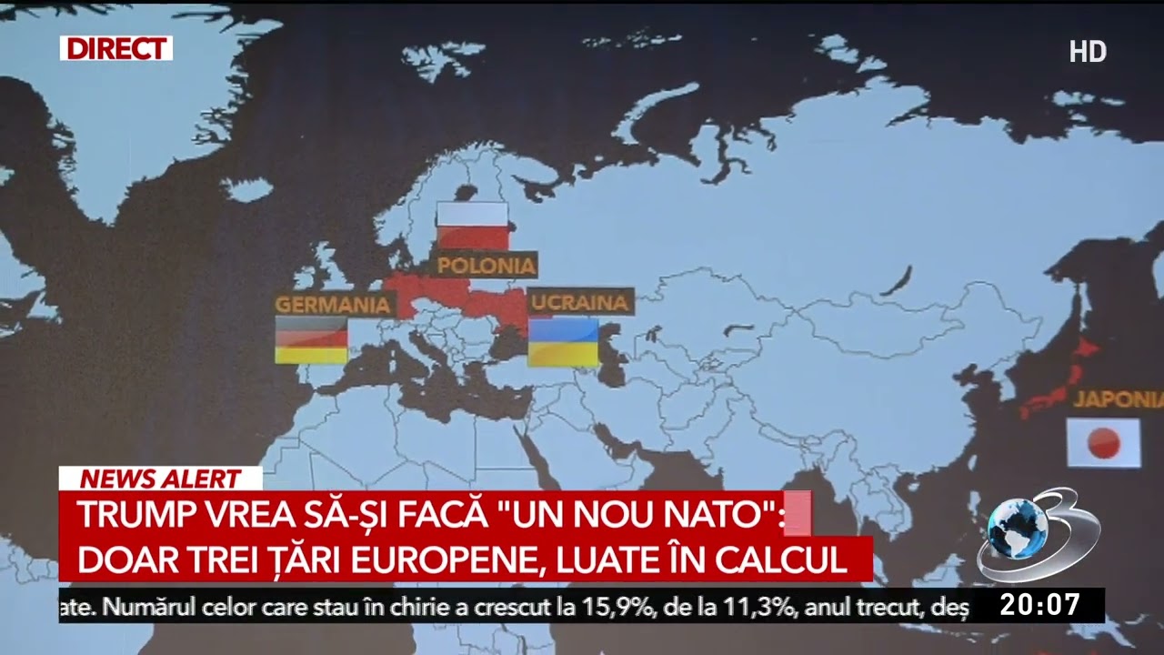 Trump vrea să-și facă un nou NATO: Doar trei țări europene, luate &icirc;n calcul