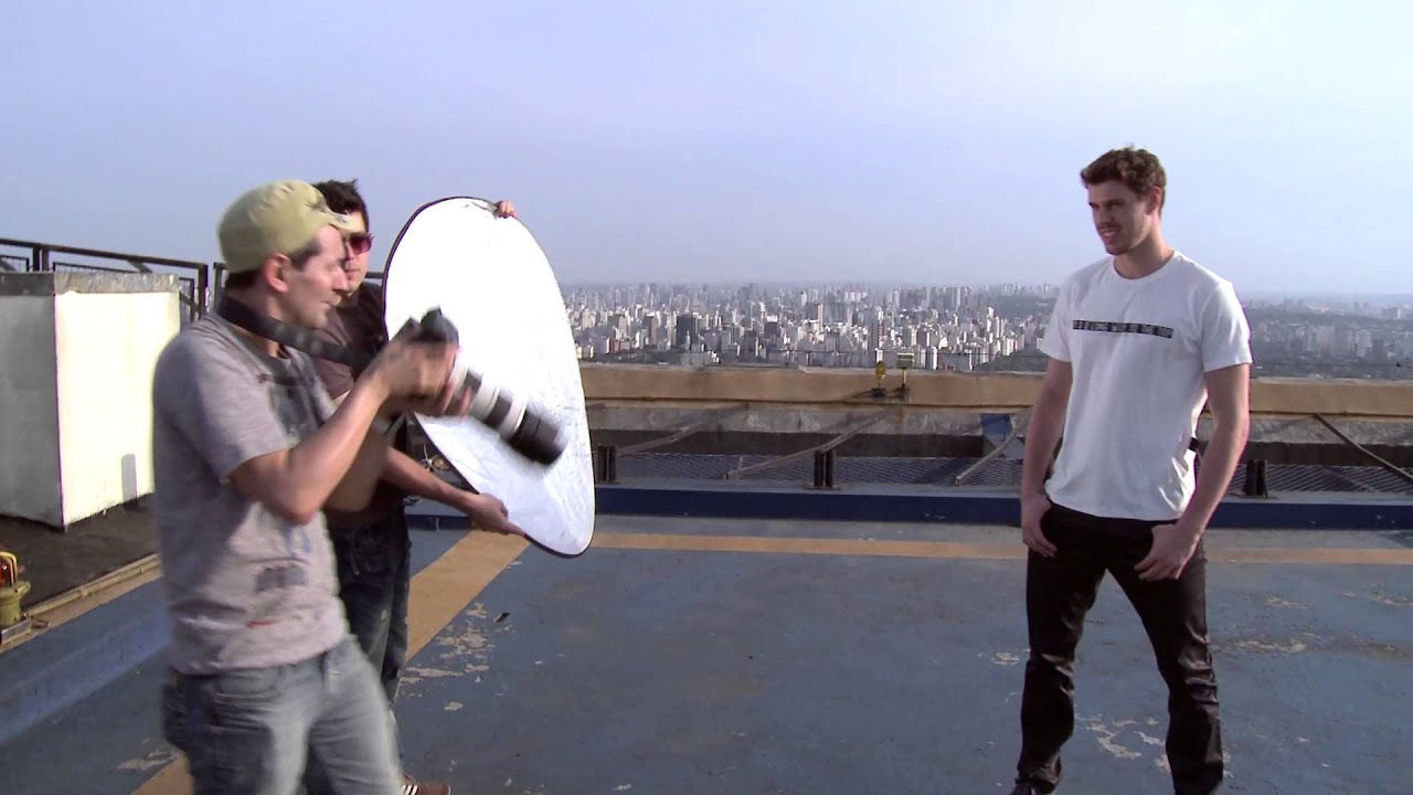 Making of - Meninos do vôlei na capa da Avianca em Revista