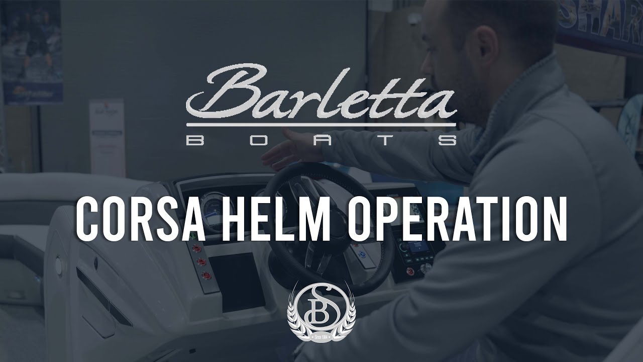 Barletta Corsa Series - Helm Operation