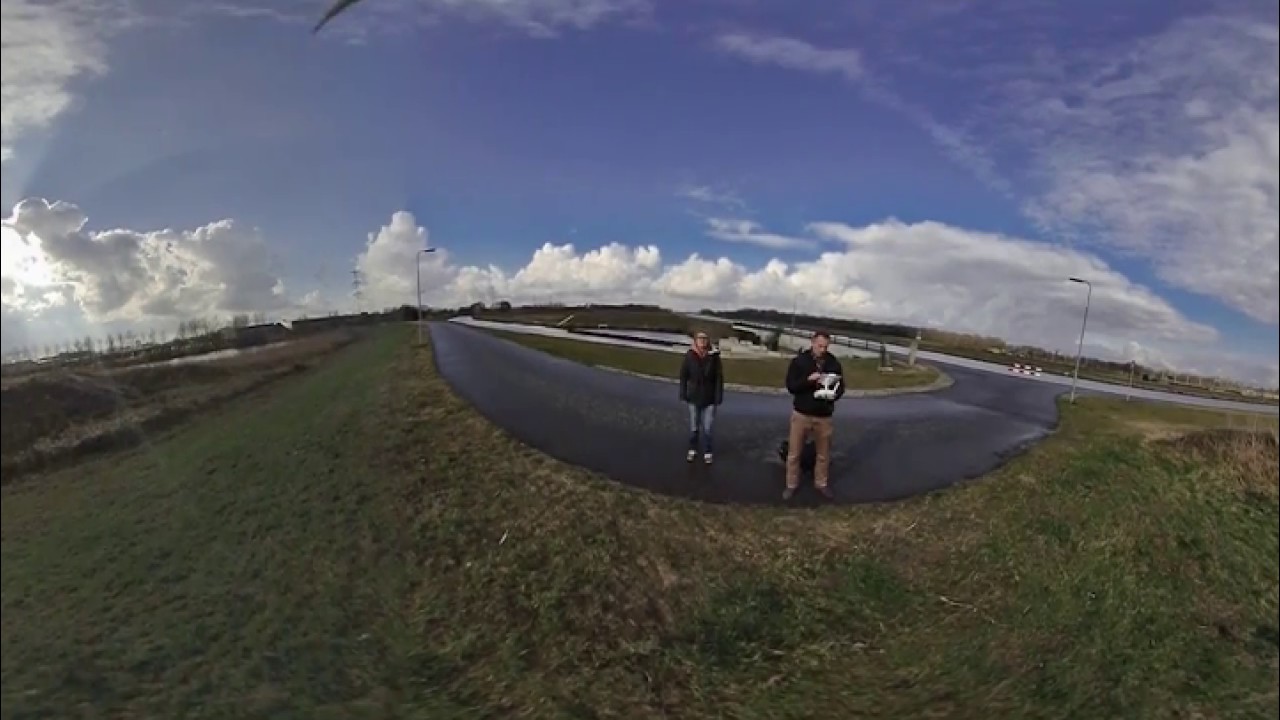 Vuze camera drone footage - Amsterdam Canals