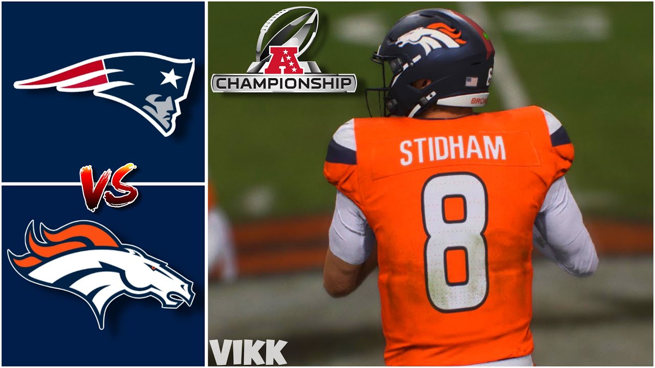Patriots vs Broncos AFC Championship Full Game Simulation | Madden 26