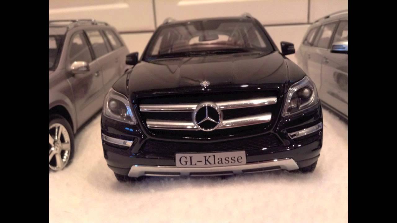 2013 Black Mercedes-Benz GL Class Scale 1:18