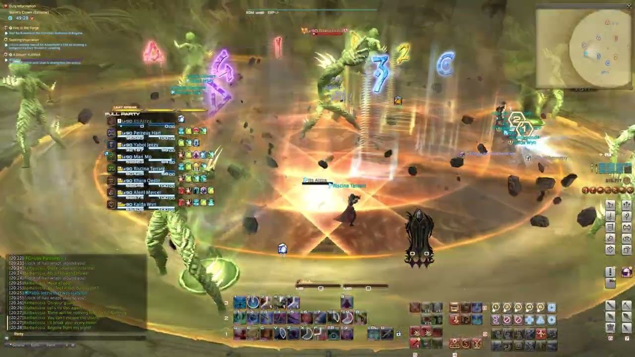 Aizza takes a tank buster