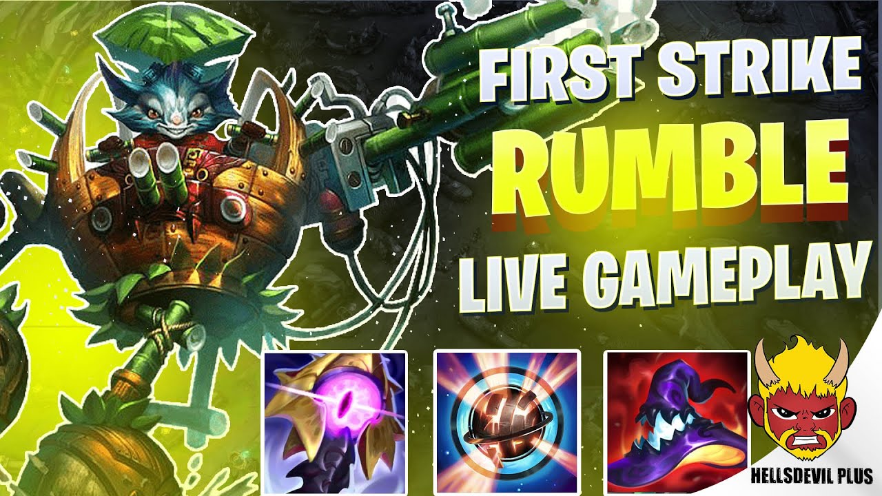 First Strike Rumble Is AMAZING! - Wild Rift HellsDevil Plus Gameplay