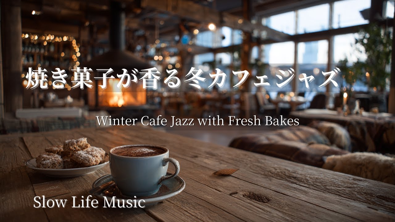 【冬カフェBGM】焼き菓子が香る冬カフェジャズ−Winter Cafe Jazz with Fresh Bakes