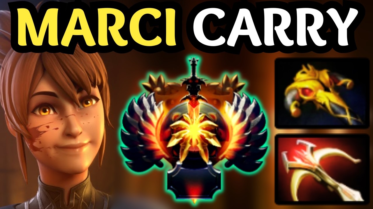 🔥 MASTER MARCI Carry — Perfect Combos & Impact 🔥 Dota 2 Gameplay