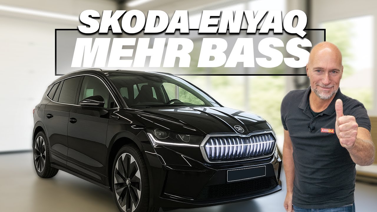 Mehr Bass im Skoda Enyaq mit Canton Soundsystem: Plug & Play Subwoofer in 20 Minuten wechseln!