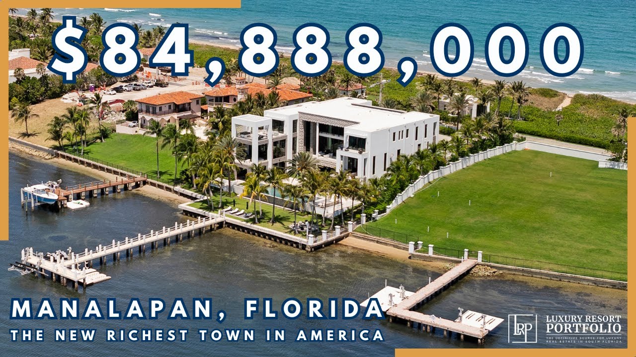 $84,888,000 | NEW RICHEST TOWN IN AMERICA | Manalapan, Florida - Luxury Resort Portfolio