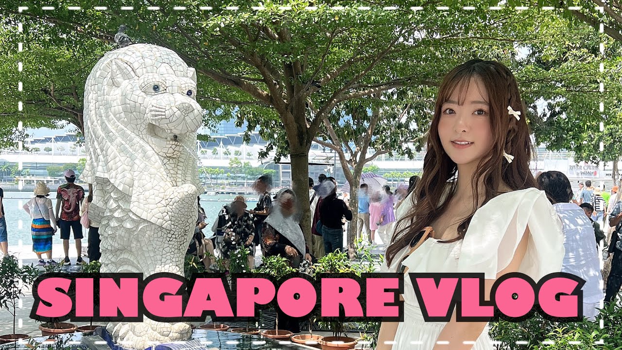 【SINGAPORE TRAVEL VLOG】Doing Everything BUT Business on a Business Trip|アイドルが仕事放棄