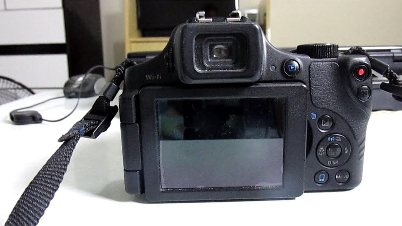 O lcd da minha câmera superzoom não liga Nem com o Botão Display o que fazer? Funcionou!!!