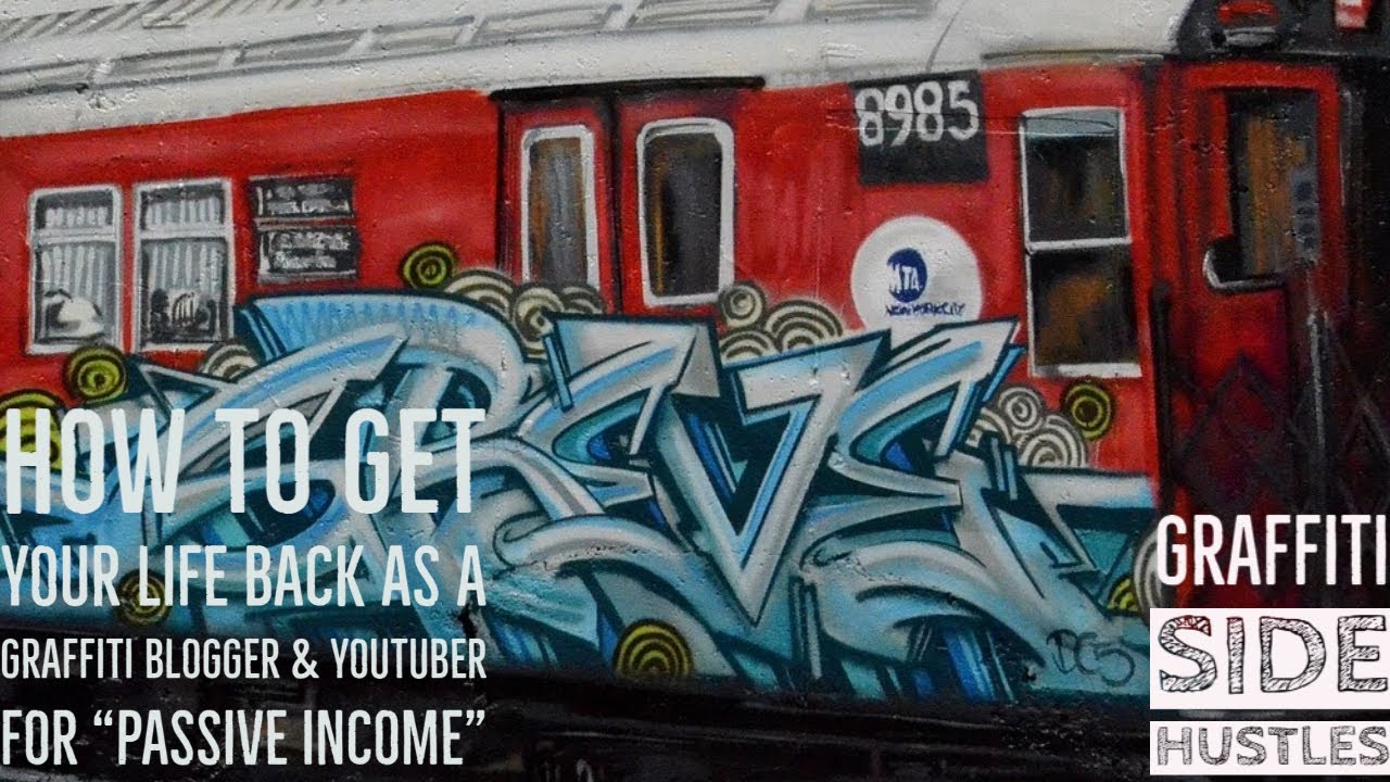 Earning Passive Income With a Graffiti Side Hustle as a Digital Nomad