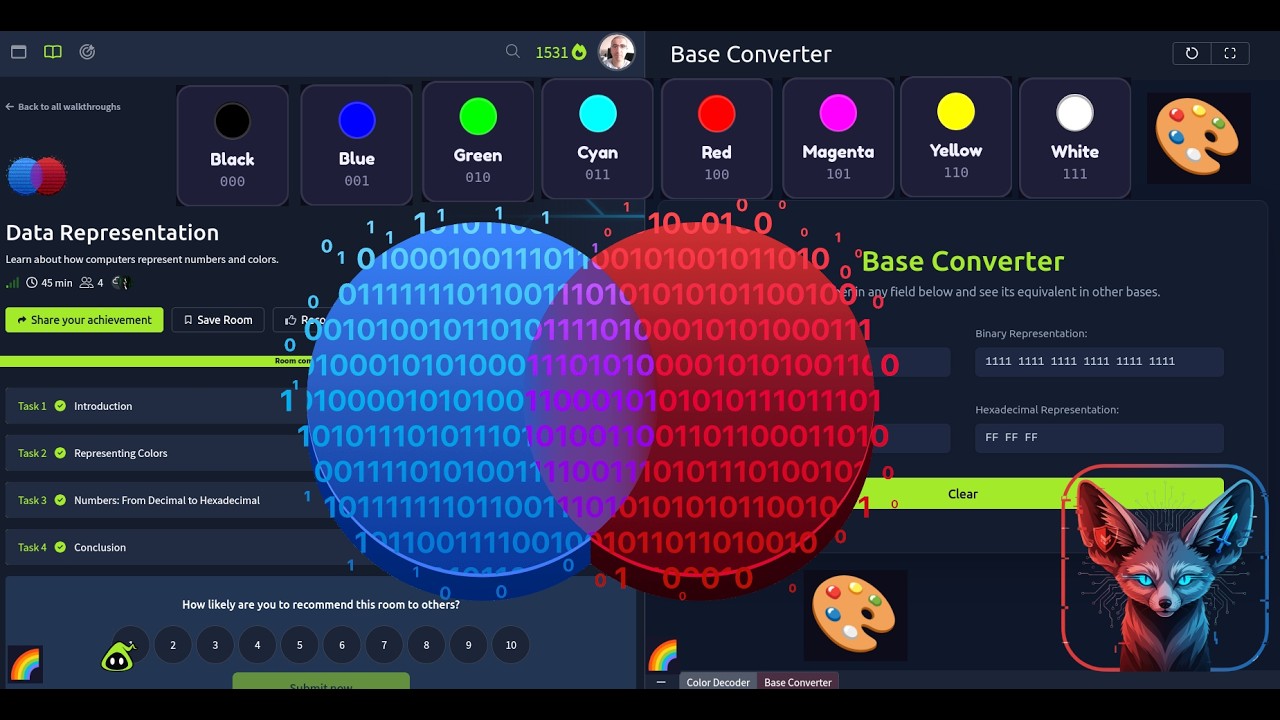 TryHackMe Data Representation  |  Full Walkthrough 2026