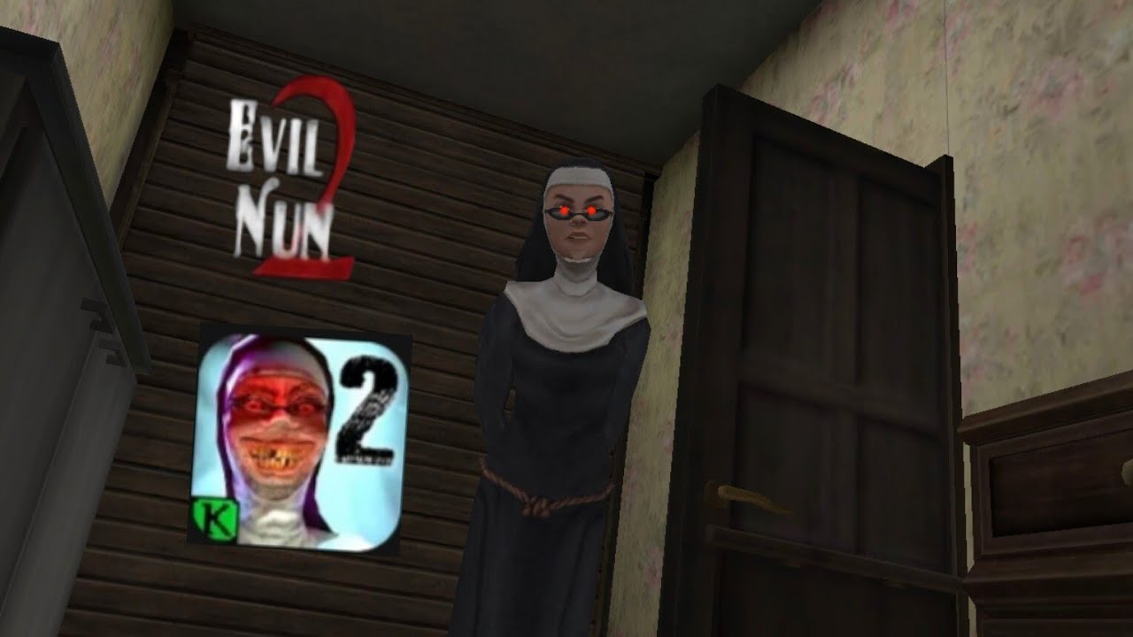I finally escape from evil nun school / evil nun game play in hard mode