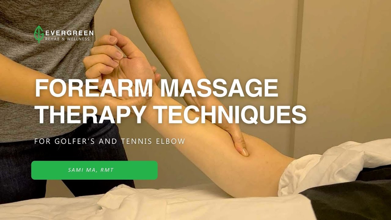 Massage Therapy Techniques for Golfer's and Tennis Elbow