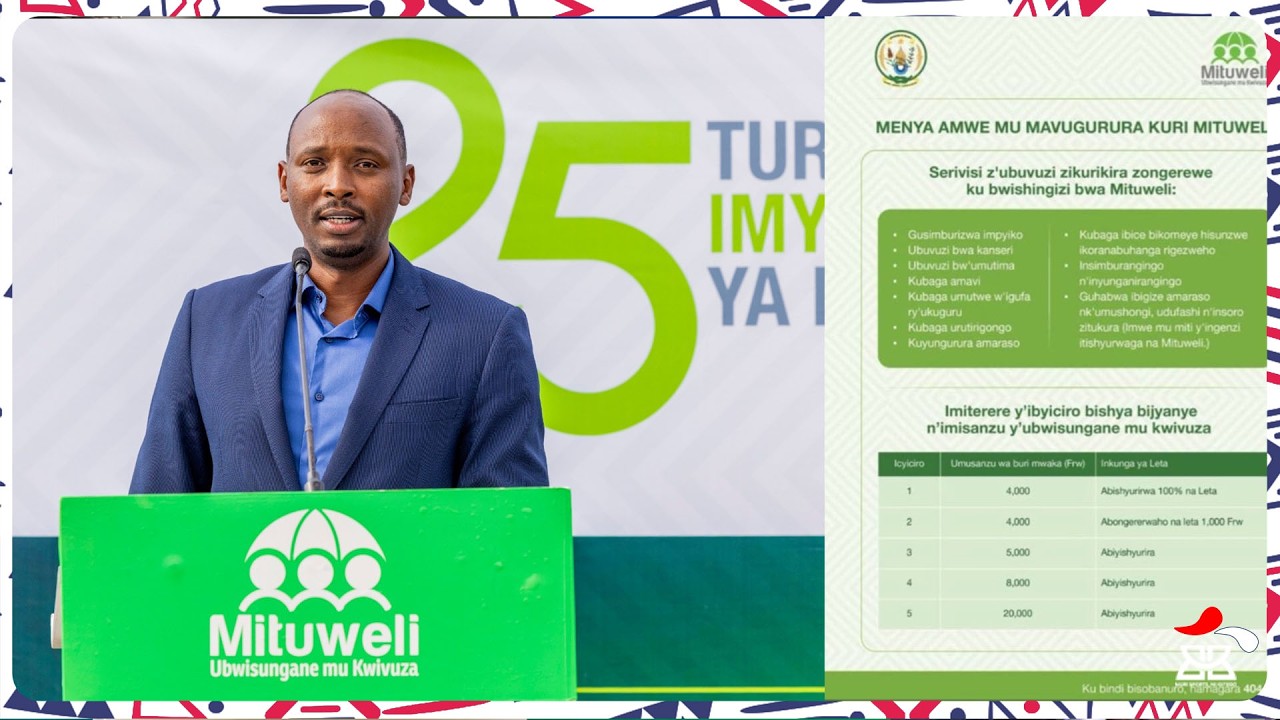 AMAKURU Y'INGENZI WAMENYA KU BYICIRO BISHYA BYA MITUWELI