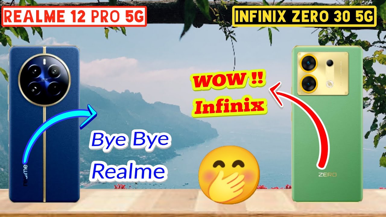 Realme 12 Pro 5G vs Infinix Zero 30 5G Full Comparison in Hindi #realme12pro5gvsinfinixzero305g