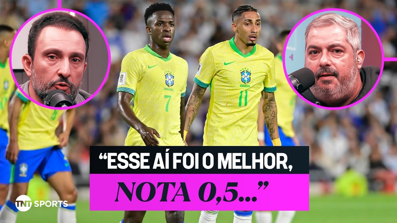 QUEM FOI O MELHOR E O PIOR JOGADOR DO BRASIL NA GOLEADA PRA ARGENTINA? AVALIAMOS!