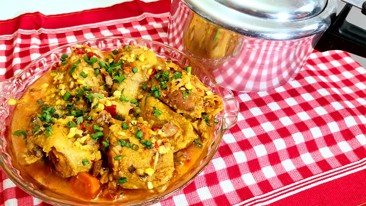 15 minutos e pronto frango ao molho sem &aacute;gua na panela de press&atilde;o 😋