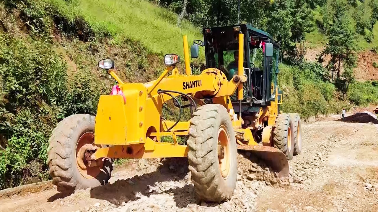 The Shocking Truth About Mountain Road Construction | Excavator Planet