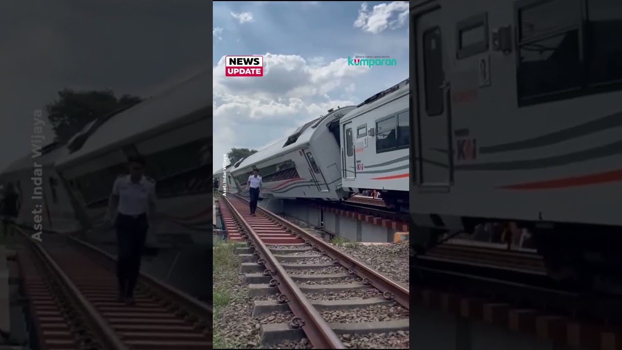 KA Purwojaya Anjlok di Kedunggedeh Bekasi: Terentak Keras, Ada Penumpang Luka