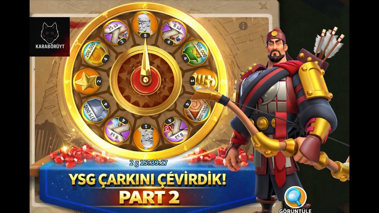 YSG ÇARKINI ÇEVİRDİK! PART 2 | Rise of Kingdoms