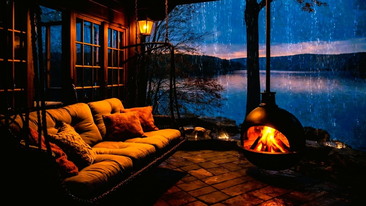 4 Hours Cozy Fireplace 🔥 | Crackling Fire Sounds for Sleep & Relaxation