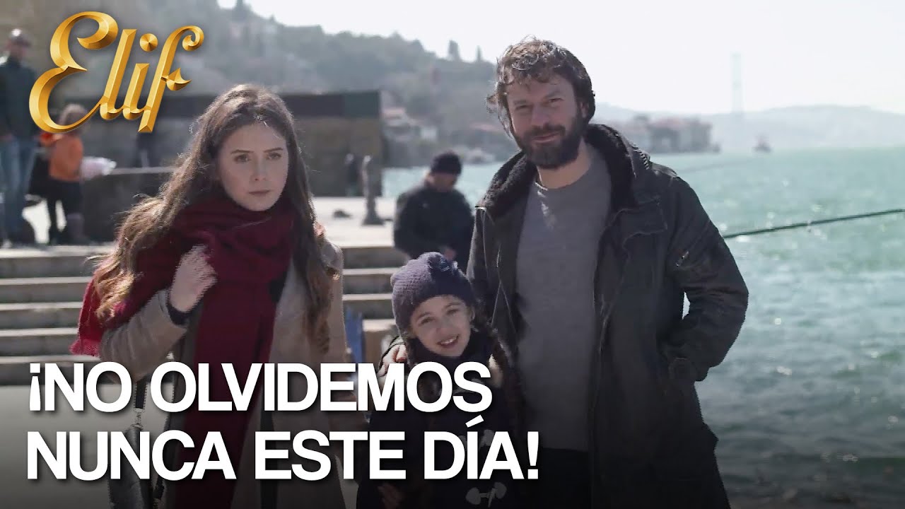 ¡Yusuf, Melek y Elif se divierten en la playa! ❤️ | Elif Capítulo 595
