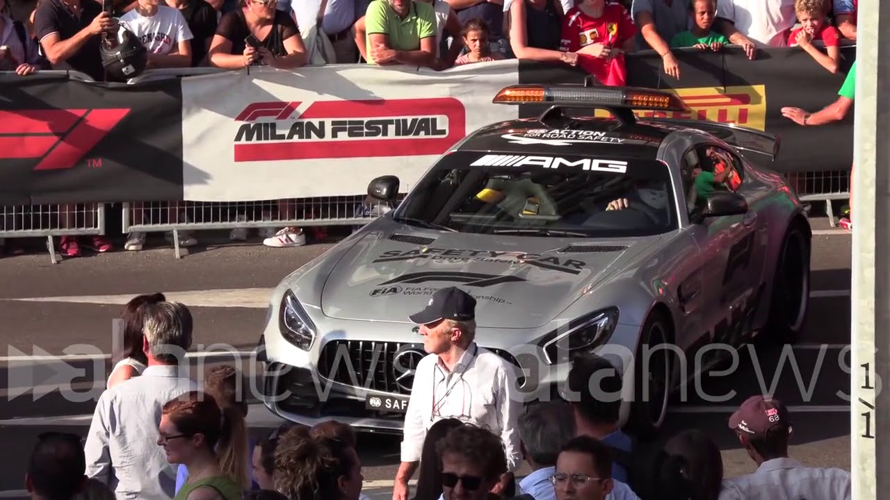 F1, Ferrari e Sauber sfrecciano a Milano