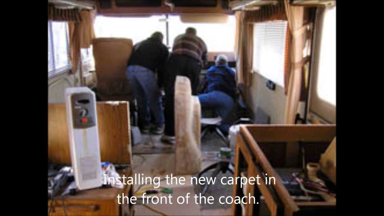 1983 RV winnebago chieftain restoration DIY