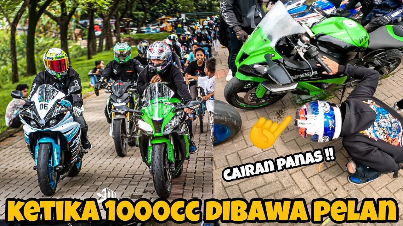 NGEBUT BARENG ZX10R LANGSUNG OVER HEAT‼️RIBETNYA PUNYA 1000CC