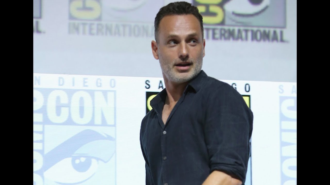 Andrew Lincoln at Comic-Con 2018 on “The Walking Dead”