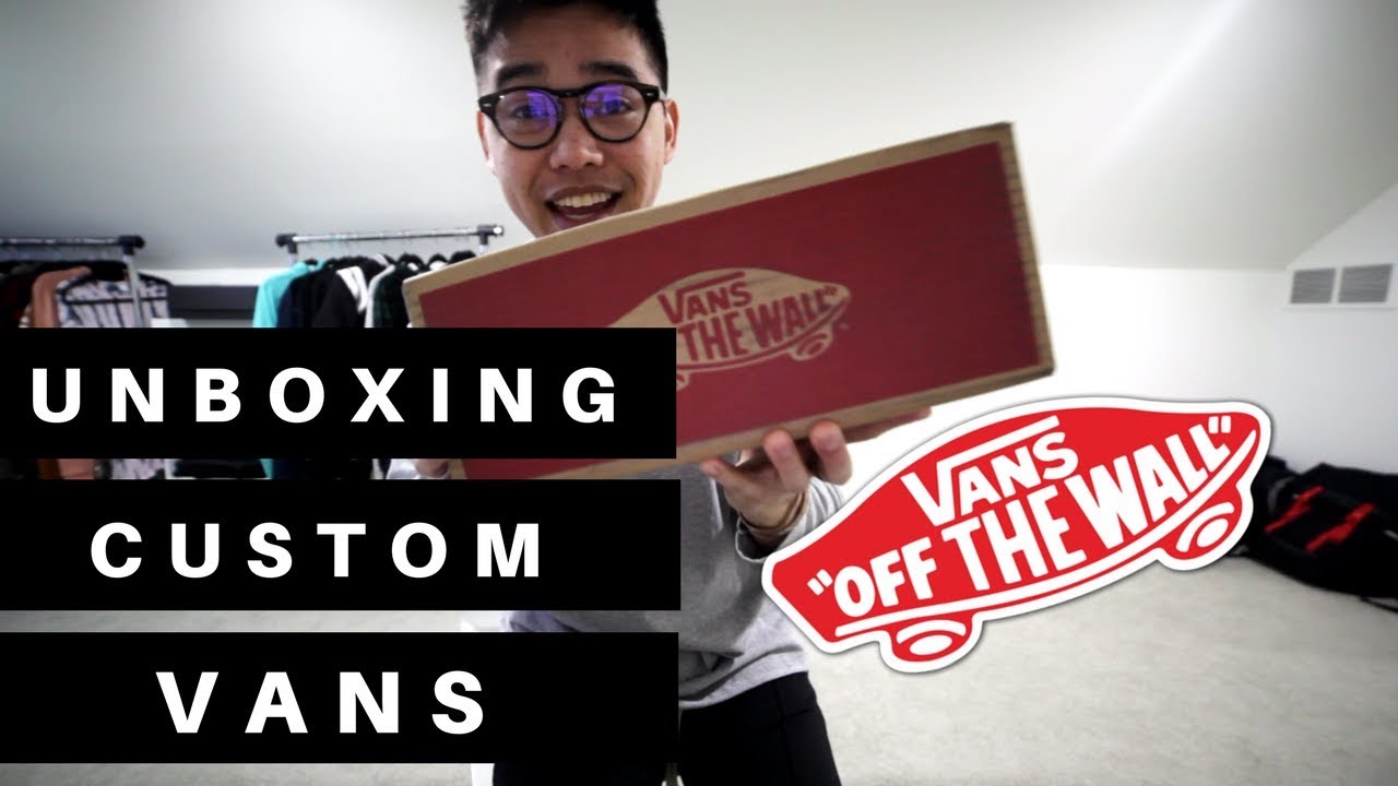 UNBOXING CUSTOM VANS + REVIEW