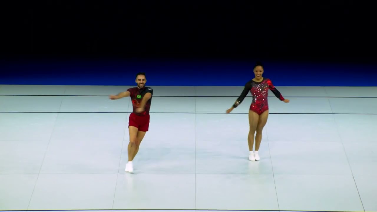 Brazil 2 (BRA) - 2024 Aerobic Worlds, Pesaro (ITA) Qualifications Mixed Pair