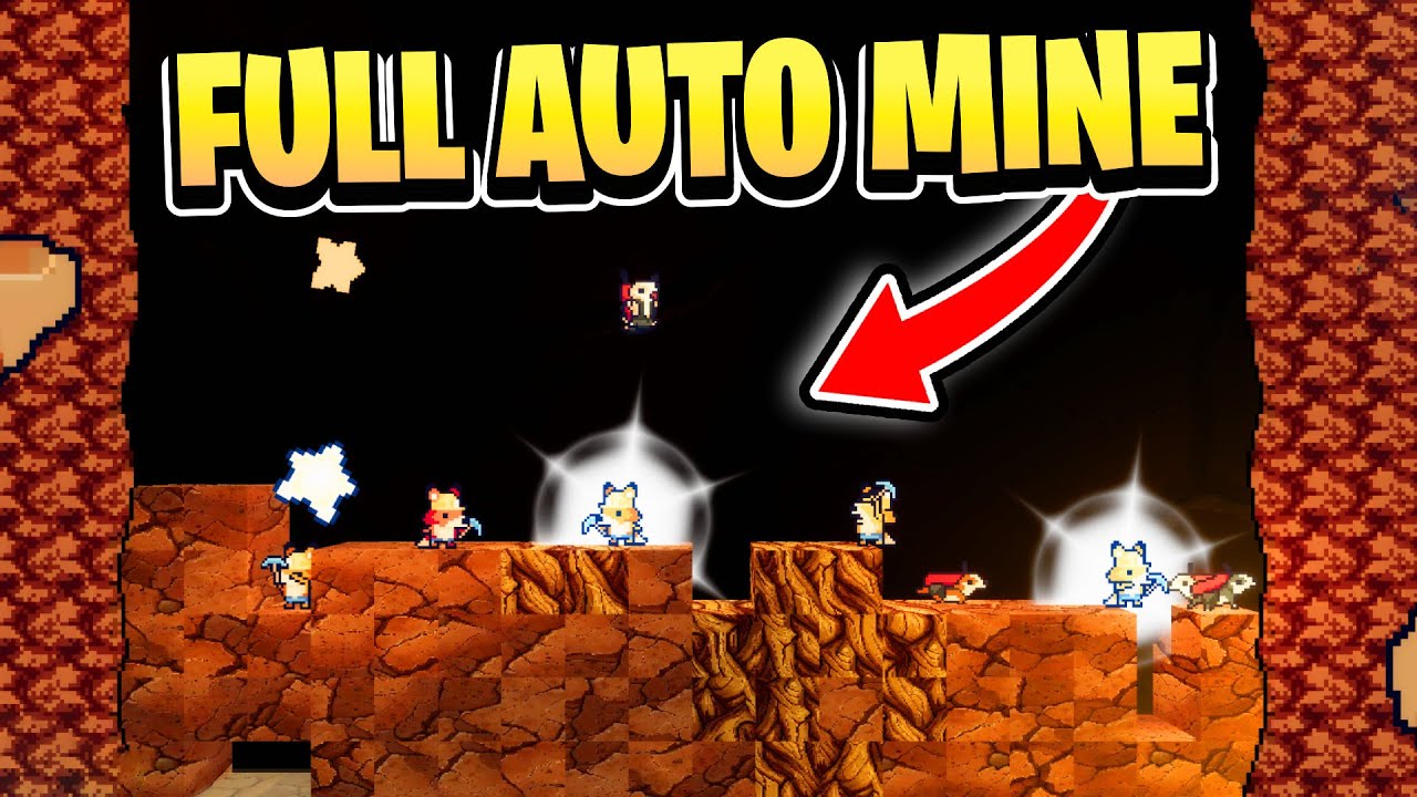 I Built a FULLY AUTOMATED MINING Operation In This NEW Incremental Game!