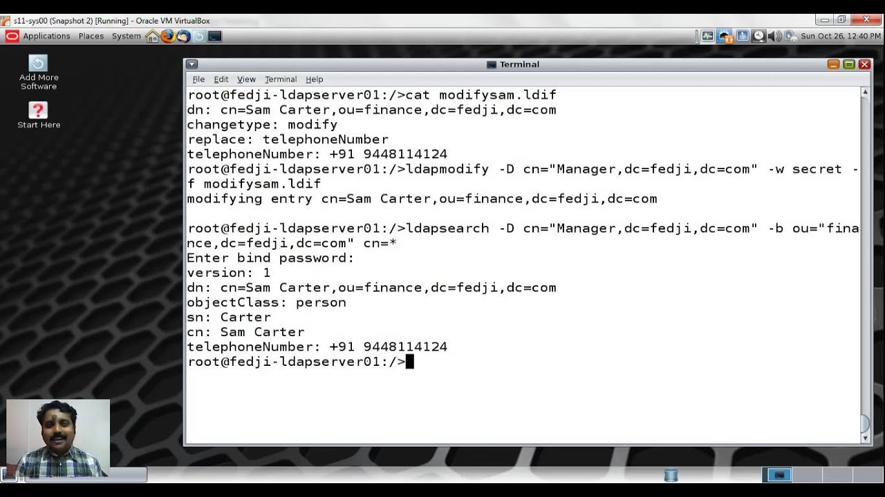 OpenLDAP Operations - ldapmodify