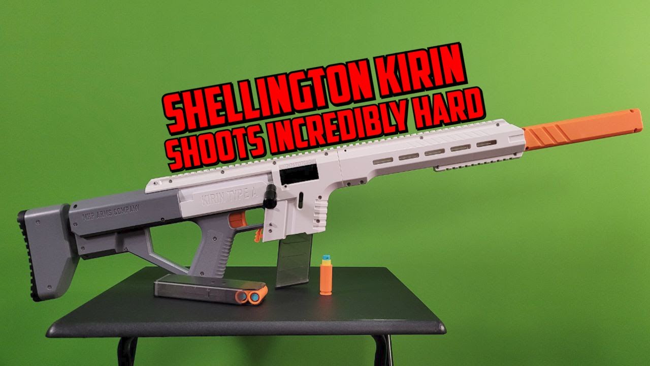 Shellington Kirin Review - Bolt Action Shell Ejection Blaster!