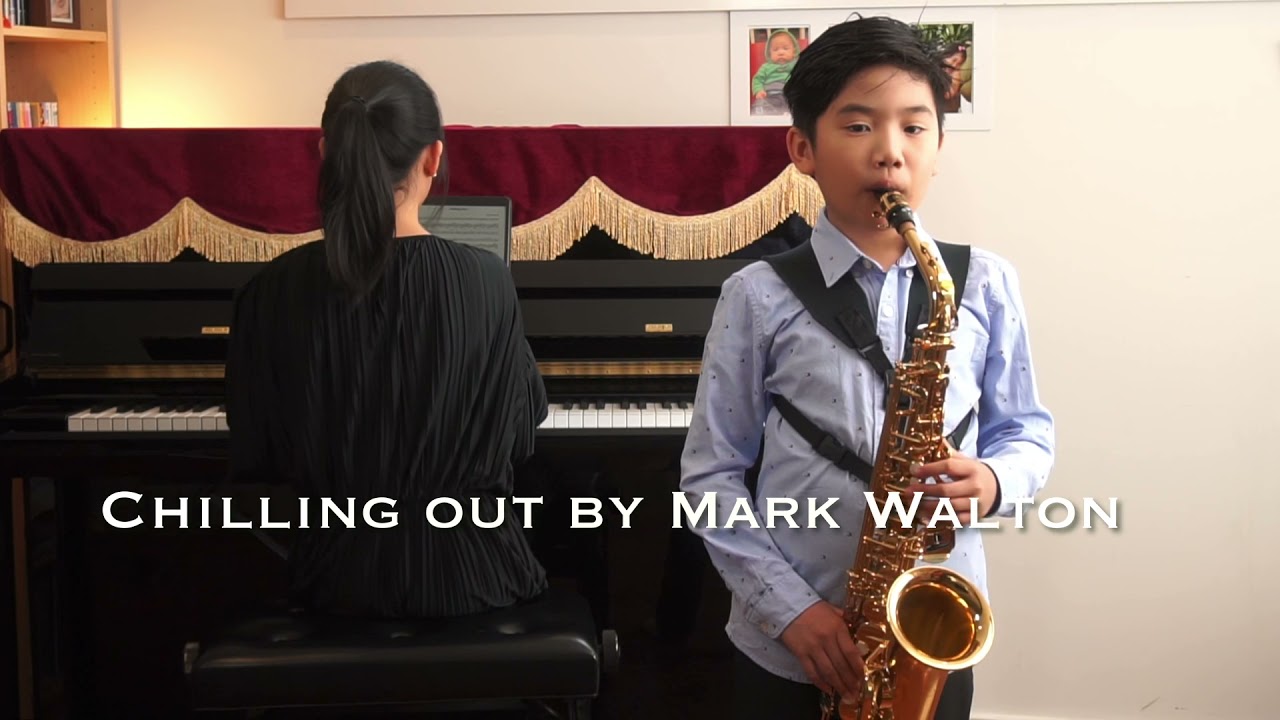 Chilling Out by Mark Walton Alto Saxophone (AMEB GRADE 6 Saxophone)