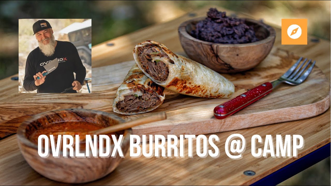 Best Camp Burritos!  - Shredded Beef Burritos