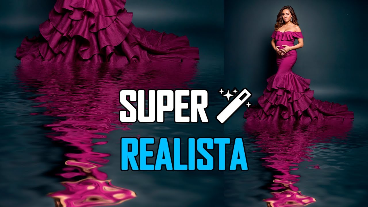Como crear REFLEJO de AGUA en Photoshop💥💥